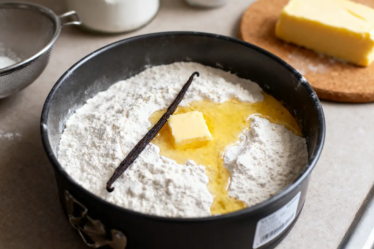 Gâteau à la vanille moelleux, léger et facile à réaliser !