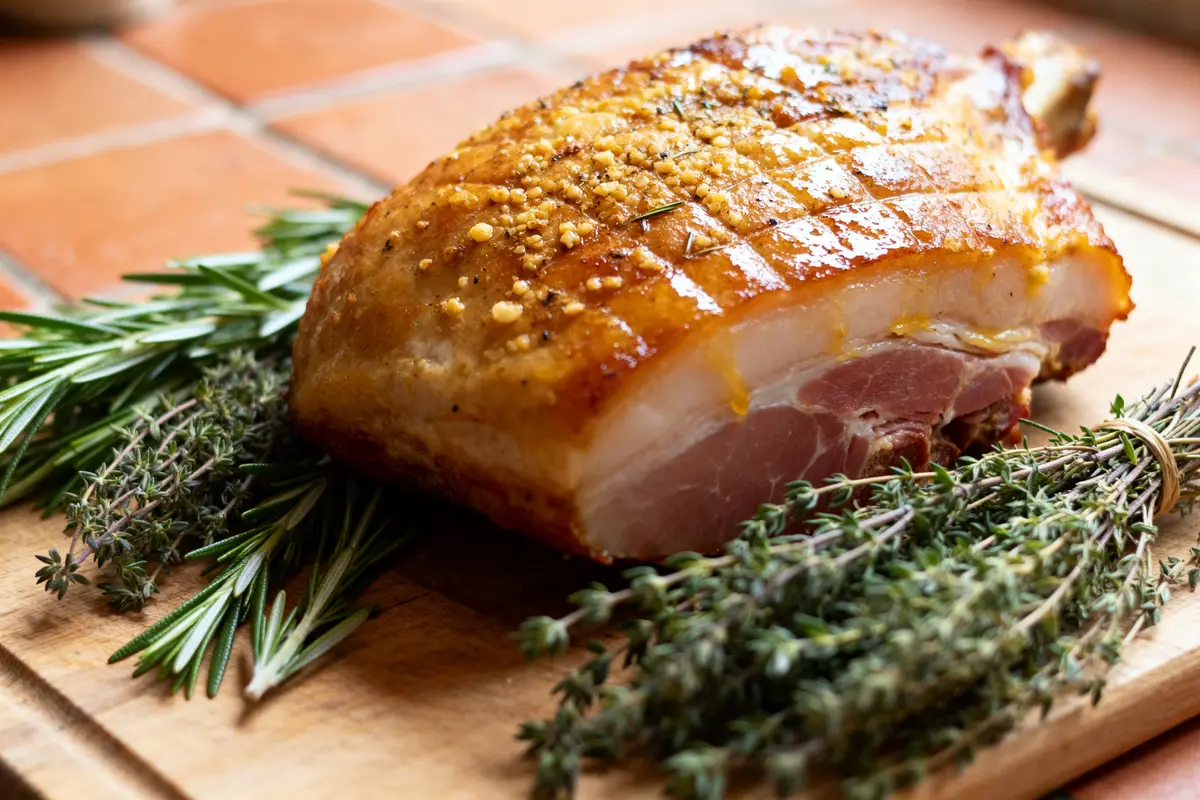 Jambon Rostello aux herbes italiennes : saveurs authentiques