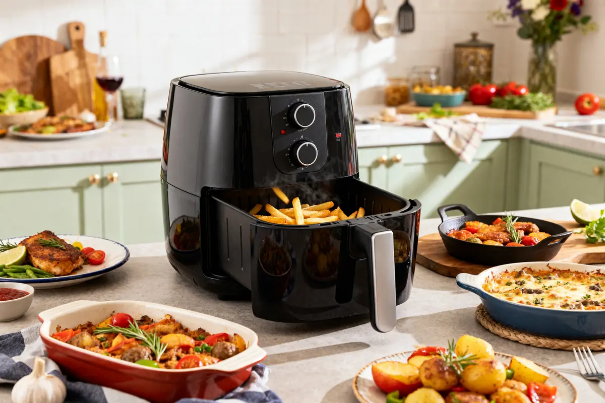 80 recettes avec friteuse à air chaud : Guide PDF facile
