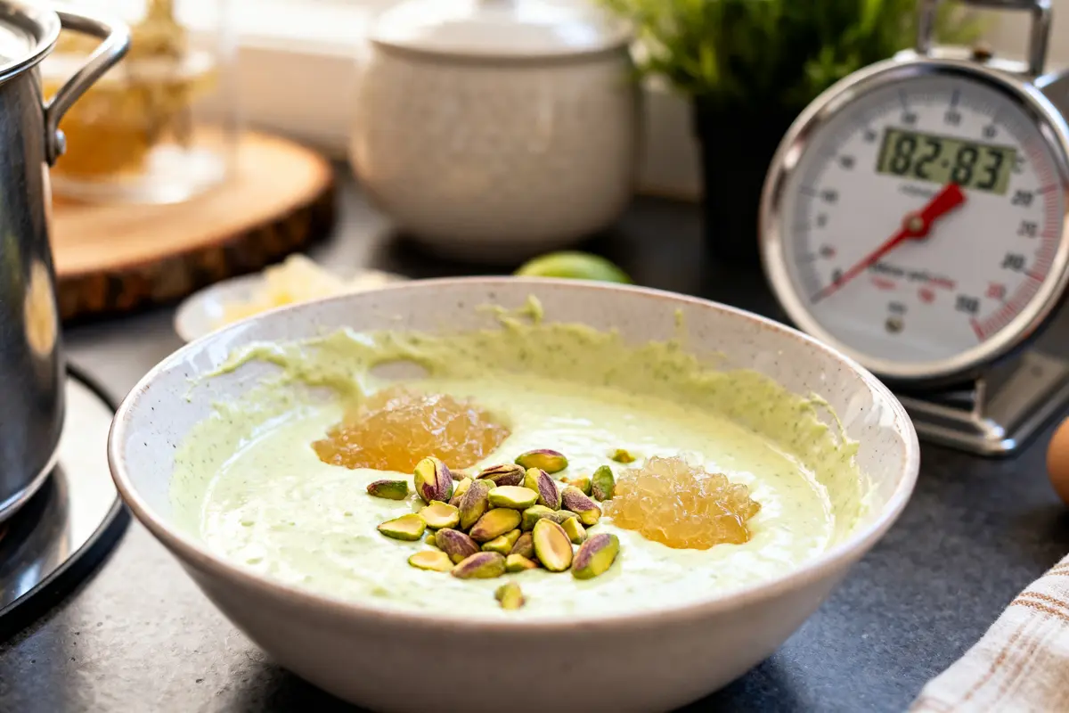 Recette de Crémeux pistache maison : Onctueux et facile à réaliser