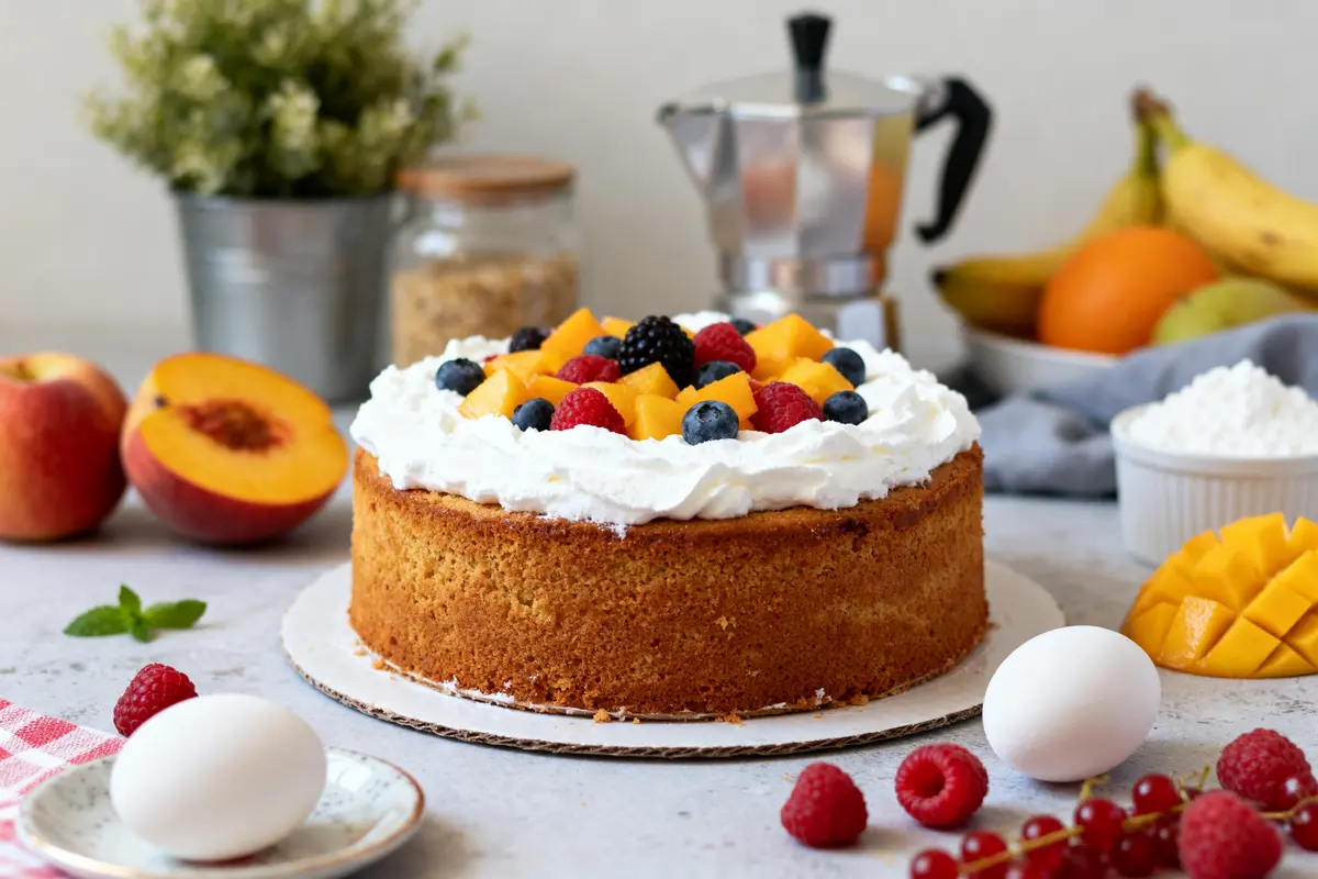 Recette de gâteau sans matière grasse ni sucre : simple &amp; gourmand