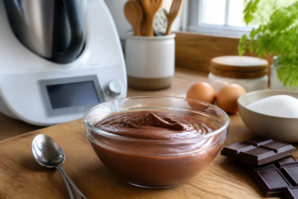 Crème au chocolat Thermomix meilleure que la Danette : Recette facile